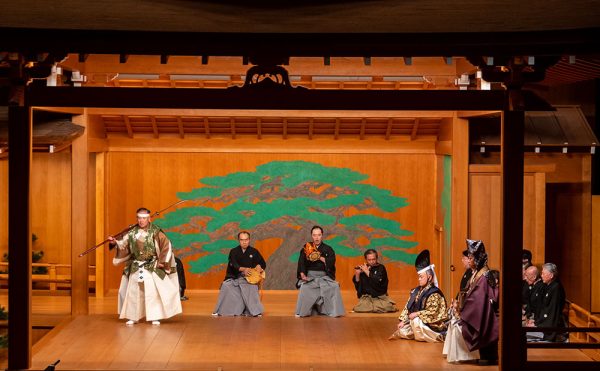 伝統芸能能の撮影